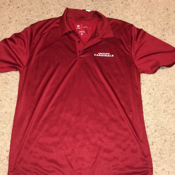 arizona cardinals men's polo shirt